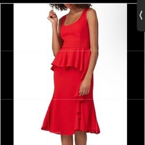 prabal gurling ruffle dress